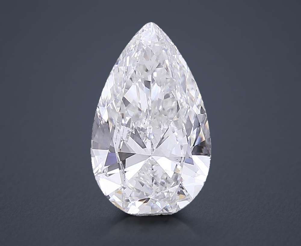 9.00 Carat Pear Lab Diamond