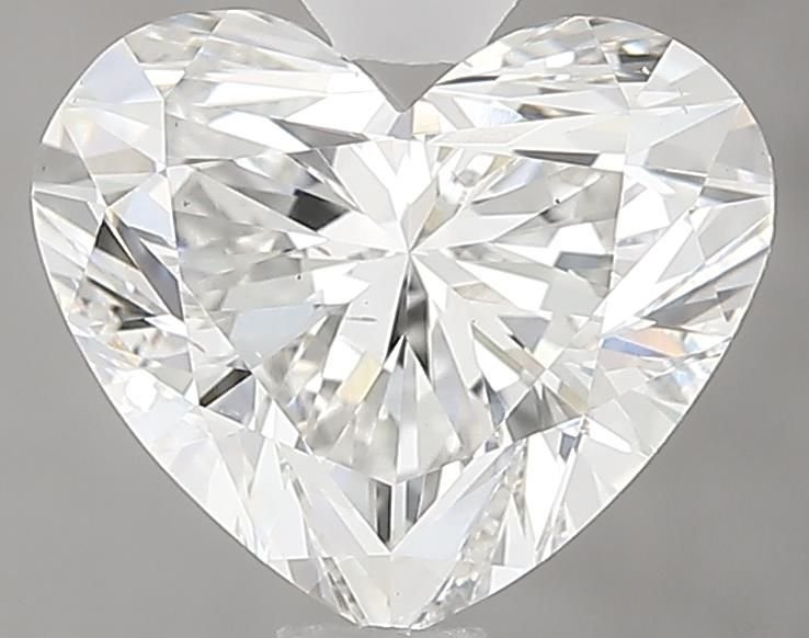 2.71ct F SI1 Rare Carat Ideal Cut Heart Lab Grown Diamond