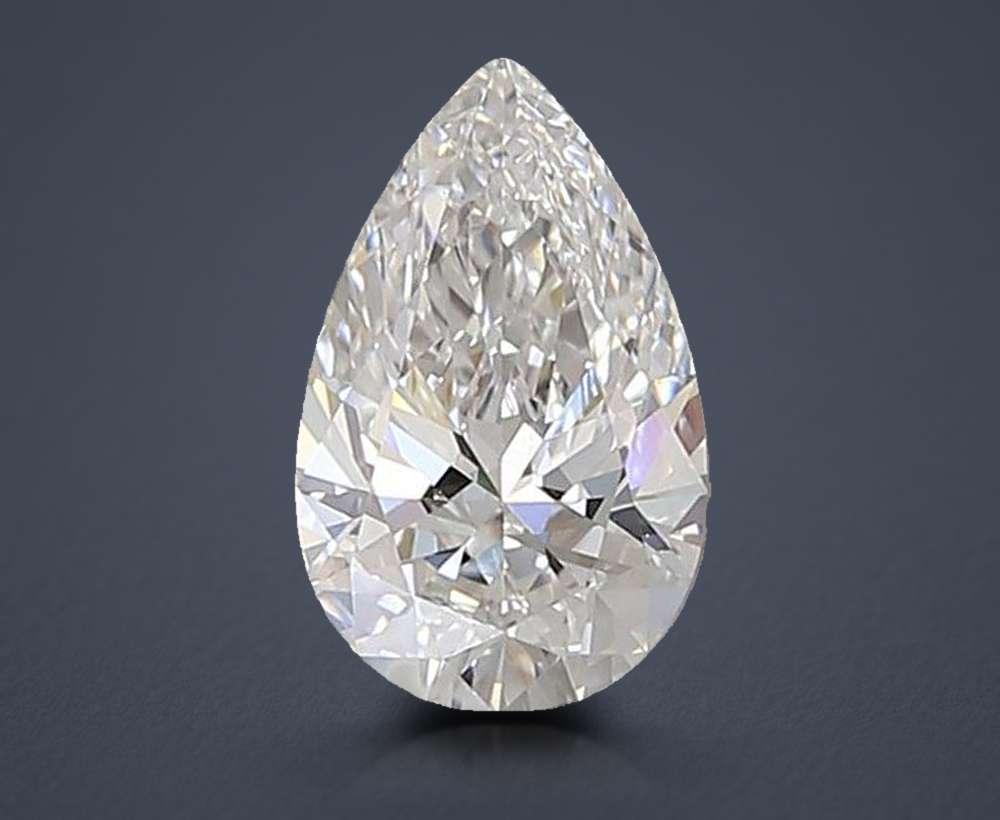 0.95 Carat Pear Lab Diamond