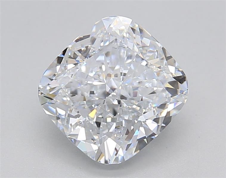 2.26ct E SI1 Rare Carat Ideal Cut Cushion Lab Grown Diamond