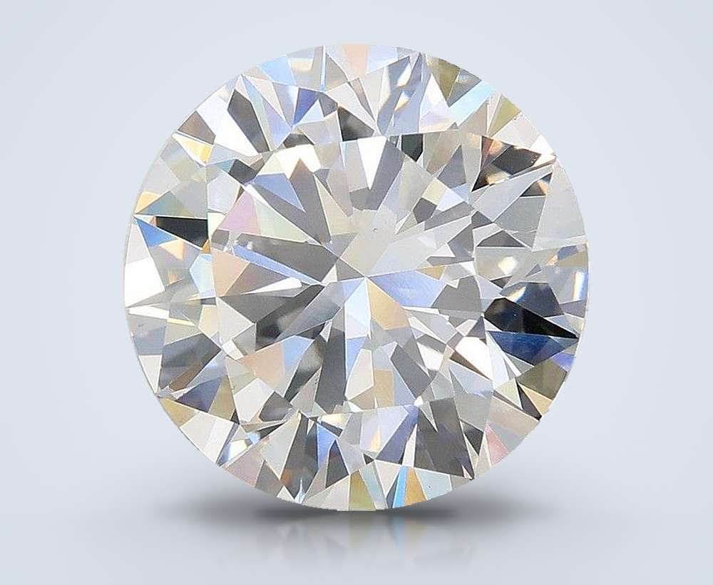 4.53 Carat Round Lab Diamond