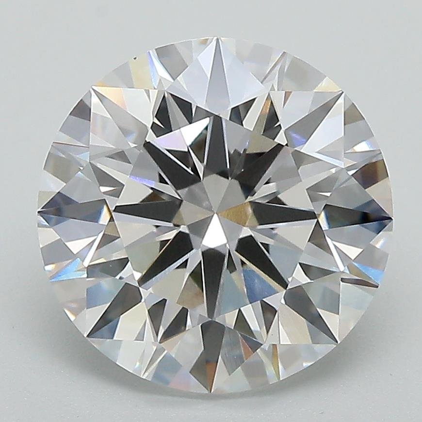 4.06ct E VS1 Rare Carat Ideal Cut Round Lab Grown Diamond