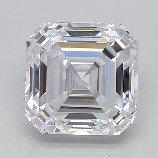 1.56ct F VS1 Rare Carat Ideal Cut Asscher Lab Grown Diamond