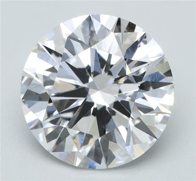 2.69ct F VVS2 Rare Carat Ideal Cut Round Lab Grown Diamond