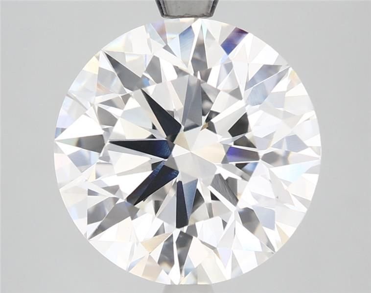 5.38ct F VVS2 Rare Carat Ideal Cut Round Lab Grown Diamond