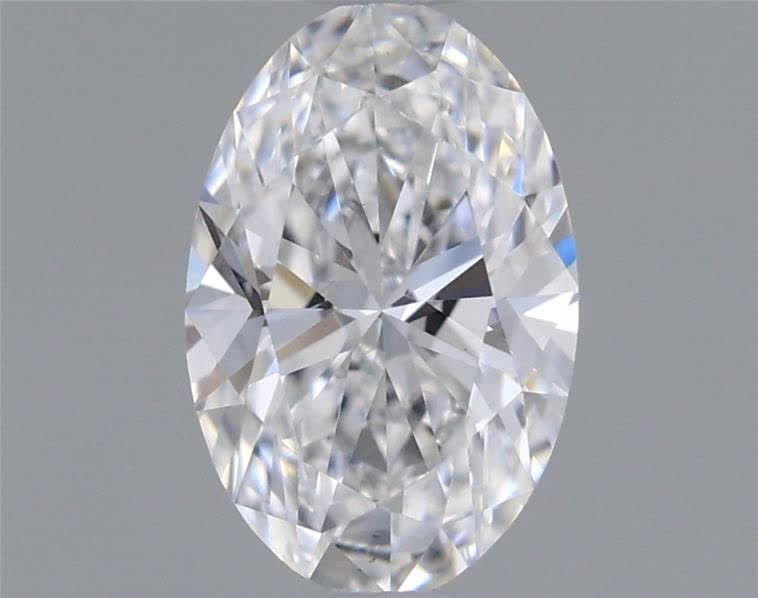 0.56ct D VS1 Rare Carat Ideal Cut Oval Lab Grown Diamond