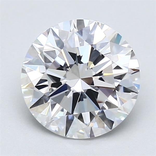 1.72ct E VVS1 Rare Carat Ideal Cut Round Diamond