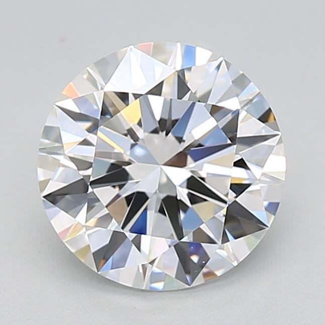 2.01ct E IF Excellent Cut Round Lab Grown Diamond