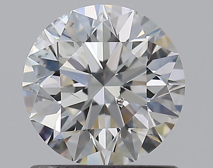 0.91ct H SI2 Rare Carat Ideal Cut Round Diamond