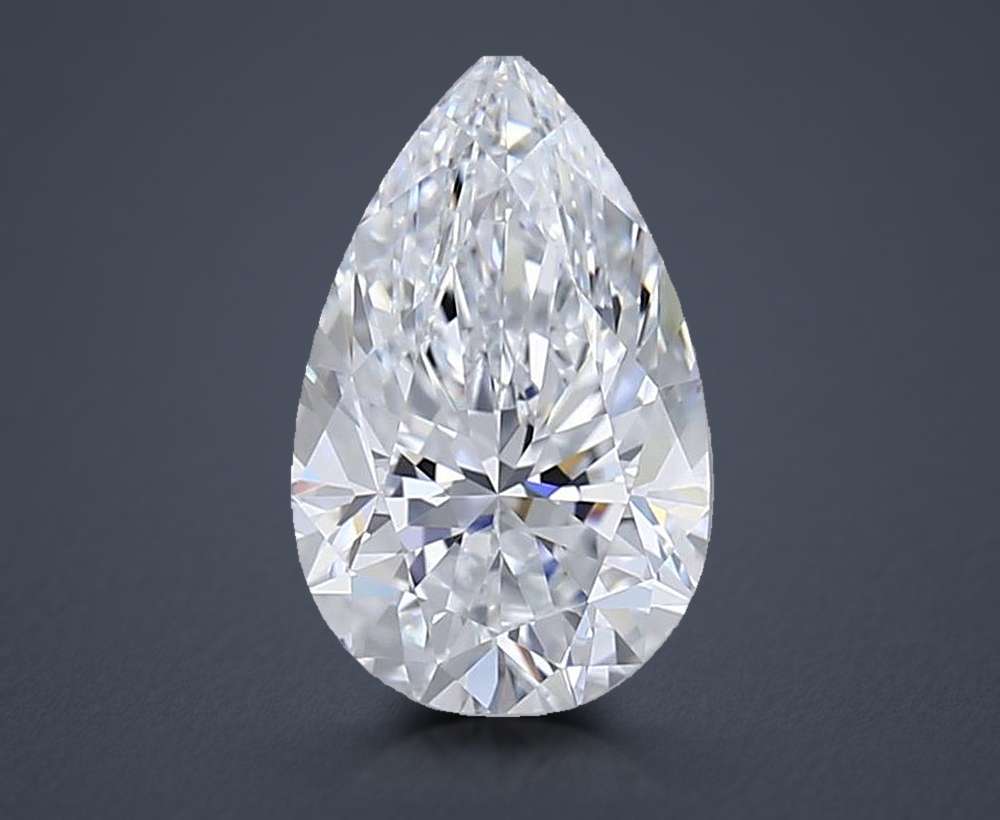 1.51 Carat Pear Lab Diamond