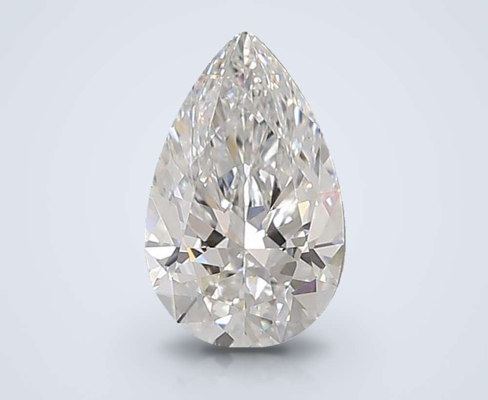 1.28 Carat Pear Lab Diamond