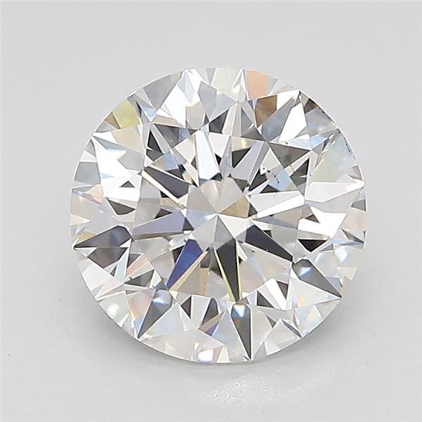 2.02ct E VS2 Rare Carat Ideal Cut Round Lab Grown Diamond