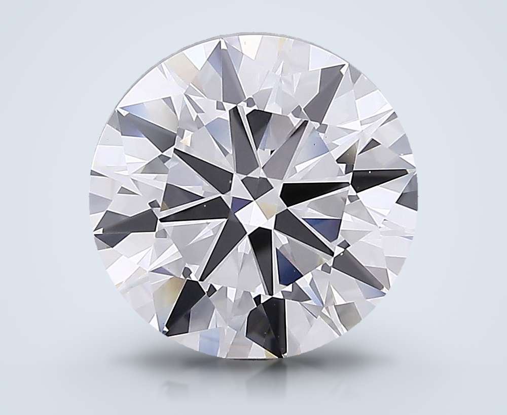 6.07 Carat Round Lab Diamond