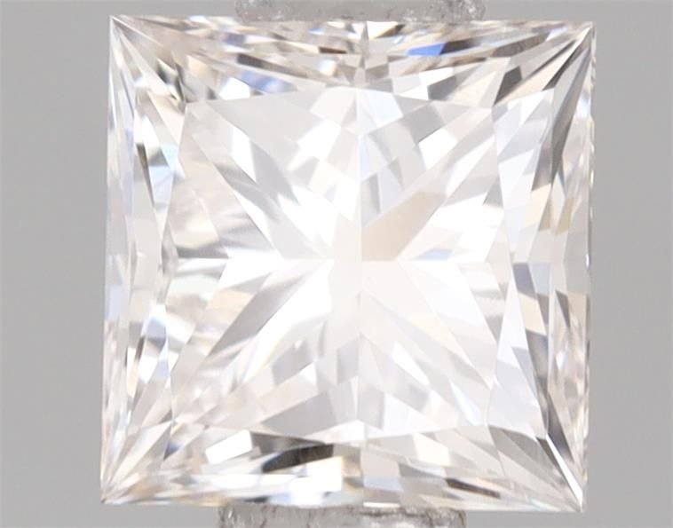 0.65ct H VVS2 Rare Carat Ideal Cut Princess Lab Grown Diamond