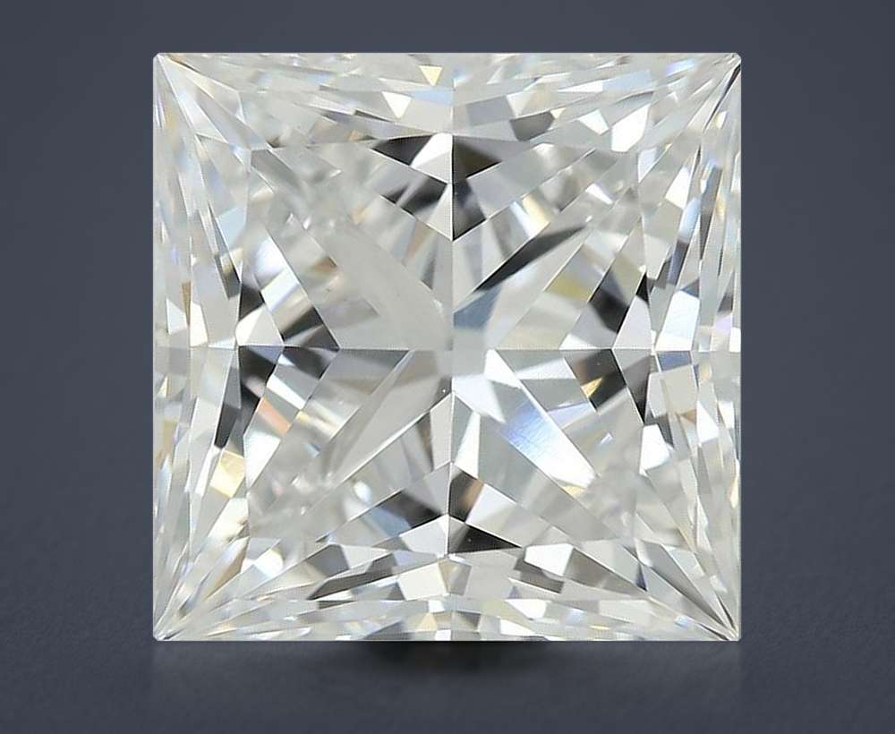 5.54 Carat Princess Lab Diamond