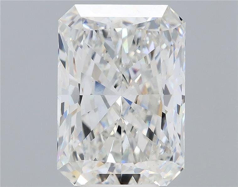 7.44ct F VS2 Rare Carat Ideal Cut Radiant Lab Grown Diamond