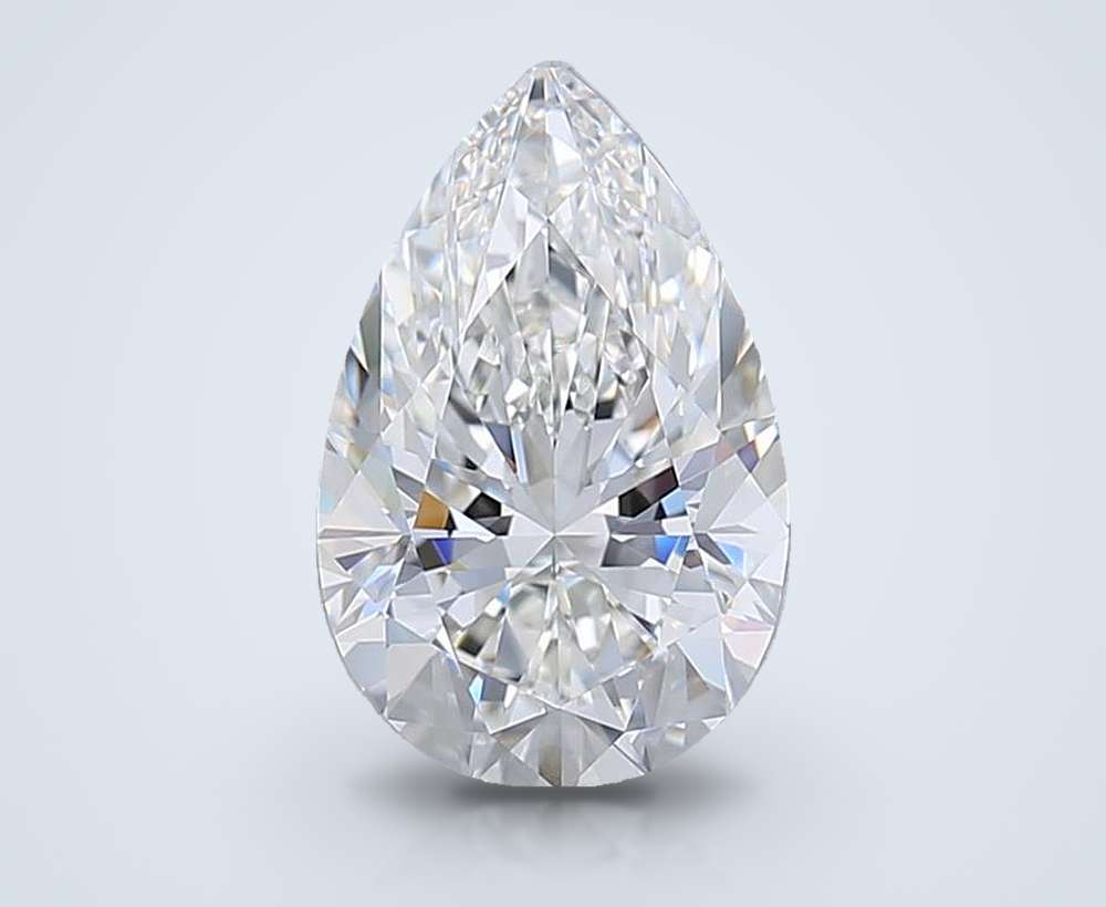 2.50 Carat Pear Lab Diamond