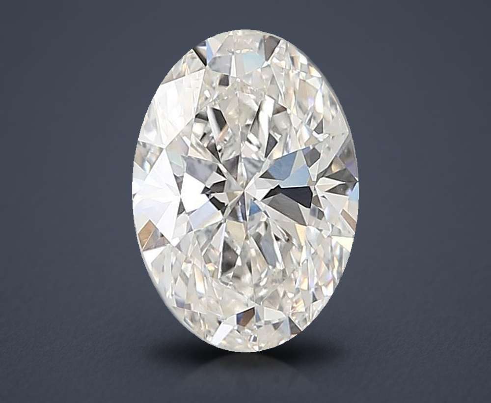 4.05 Carat Oval Lab Diamond