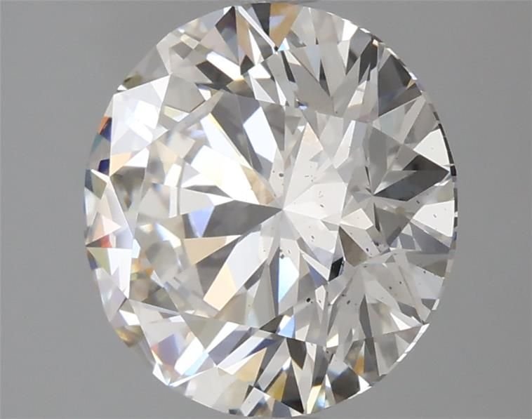 3.57ct G SI1 Rare Carat Ideal Cut Round Lab Grown Diamond