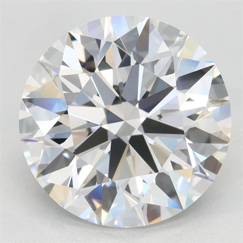 3.60ct D VVS2 Rare Carat Ideal Cut Round Lab Grown Diamond