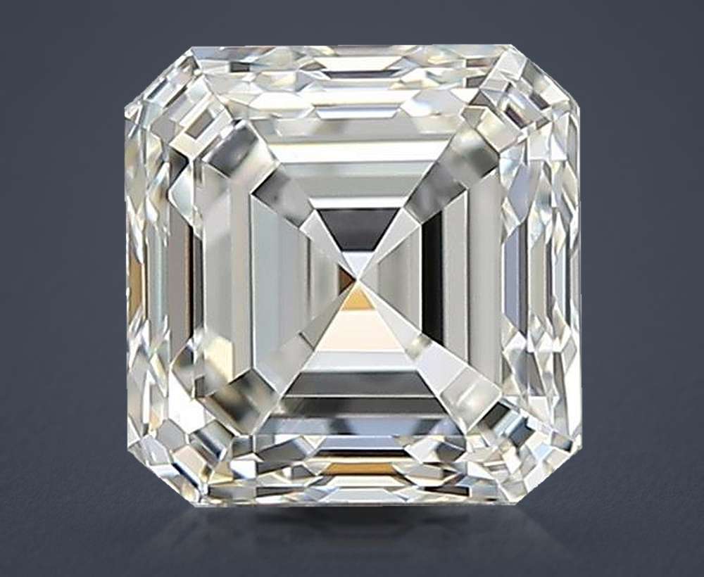1.70 Carat Asscher Natural Diamond