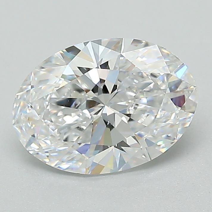 1.51ct D VS1 Rare Carat Ideal Cut Oval Lab Grown Diamond