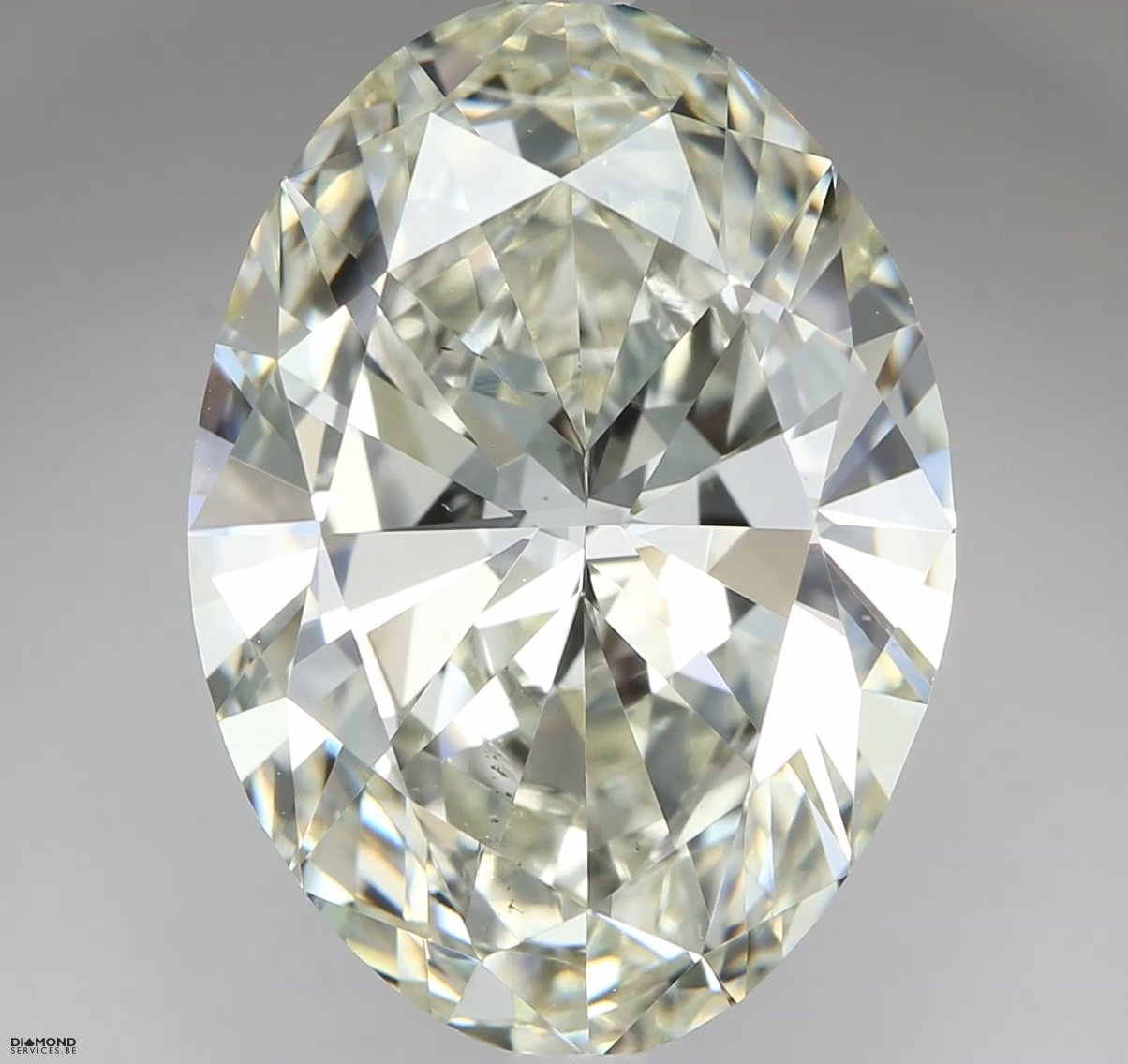 5.05ct K VS2 Very Good Cut Oval Diamond