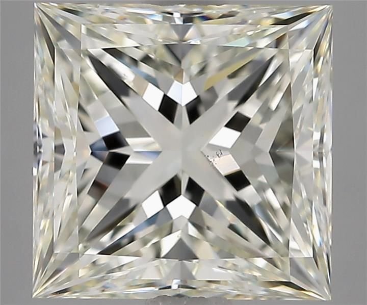 5.02ct K VS2 Rare Carat Ideal Cut Princess Diamond