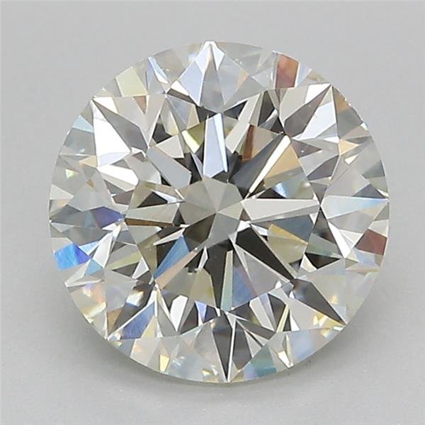 2.55ct I VS1 Excellent Cut Round Lab Grown Diamond