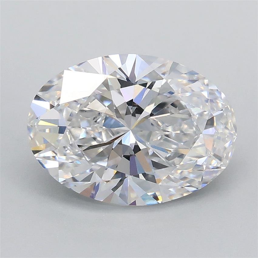 2.03ct D VS1 Rare Carat Ideal Cut Oval Lab Grown Diamond