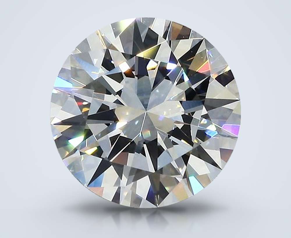 3.08 Carat Round Natural Diamond
