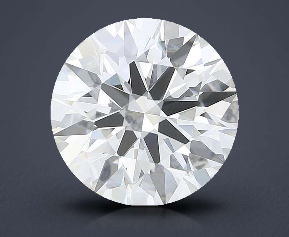 7.74 Carat Round Lab Diamond