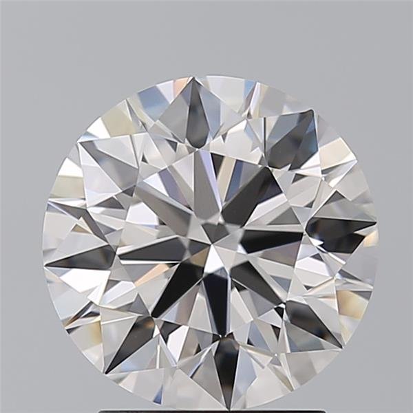 2.51ct I IF Rare Carat Ideal Cut Round Diamond