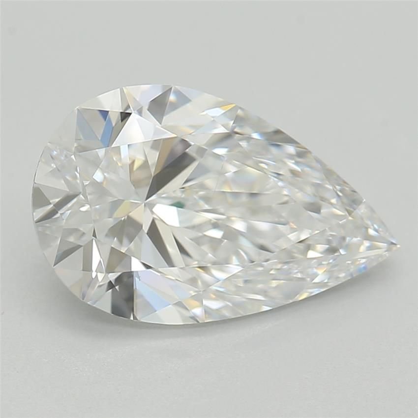1.40ct D VS2 Rare Carat Ideal Cut Pear Lab Grown Diamond