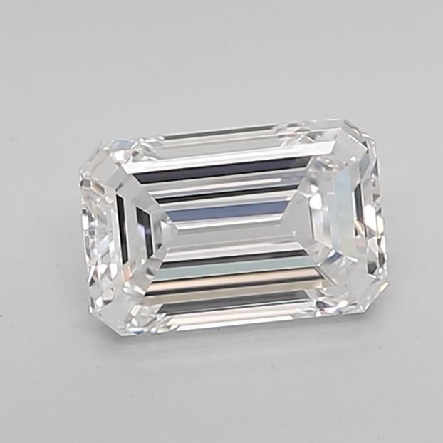 1.00ct D VVS1 Rare Carat Ideal Cut Emerald Lab Grown Diamond