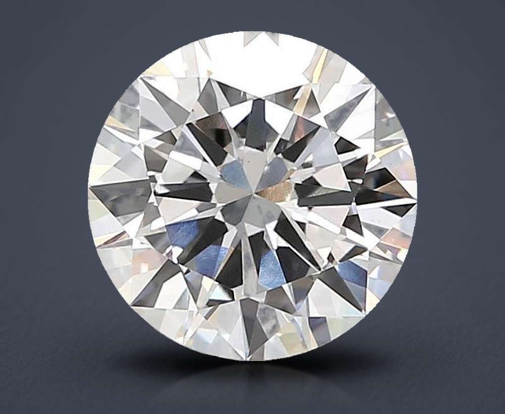 3.02 Carat Round Lab Diamond