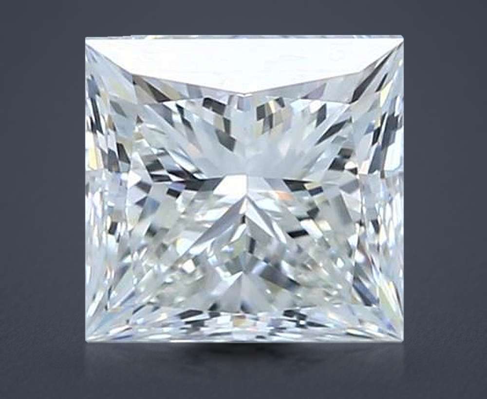 1.80 Carat Princess Natural Diamond