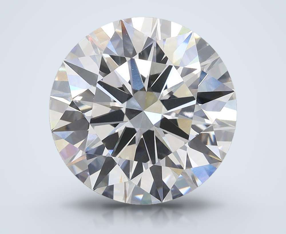 4.08 Carat Round Lab Diamond