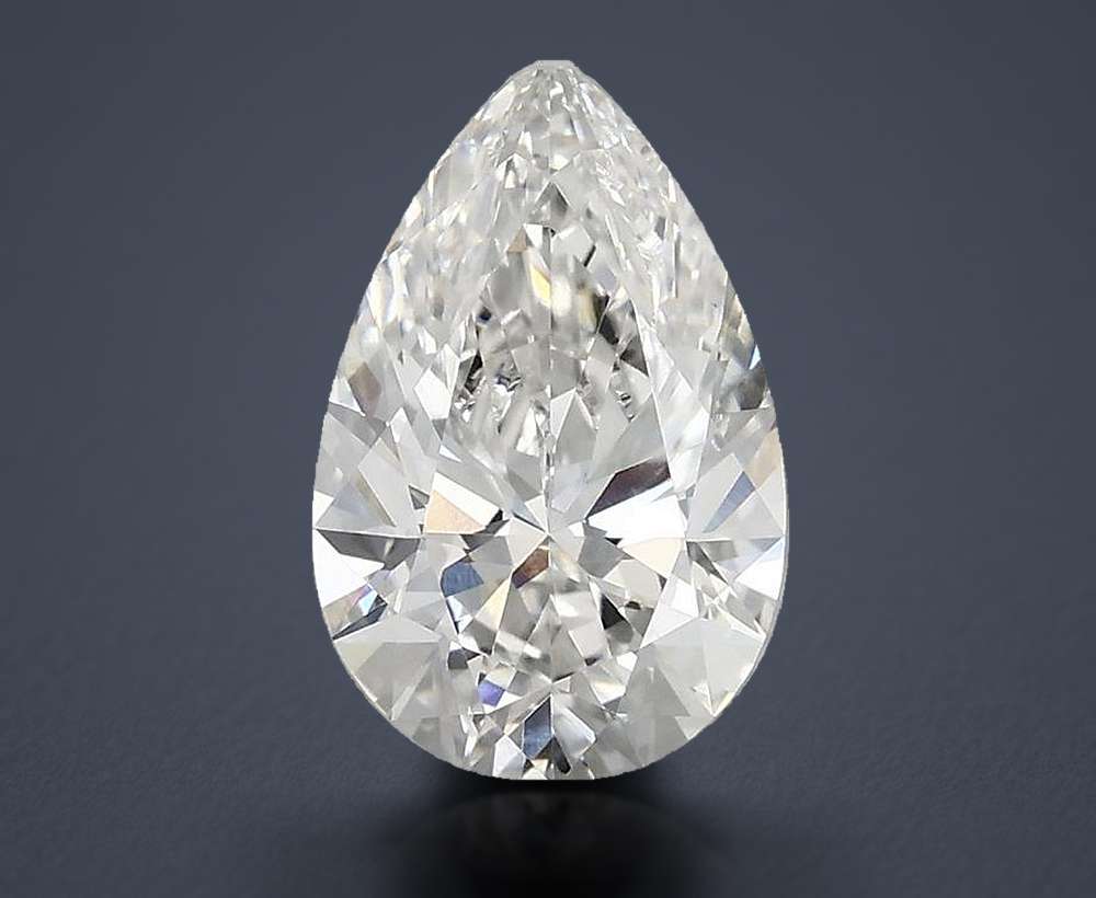 1.71 Carat Pear Lab Diamond