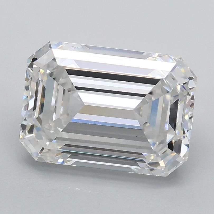 2.08ct D VS1 Rare Carat Ideal Cut Emerald Lab Grown Diamond