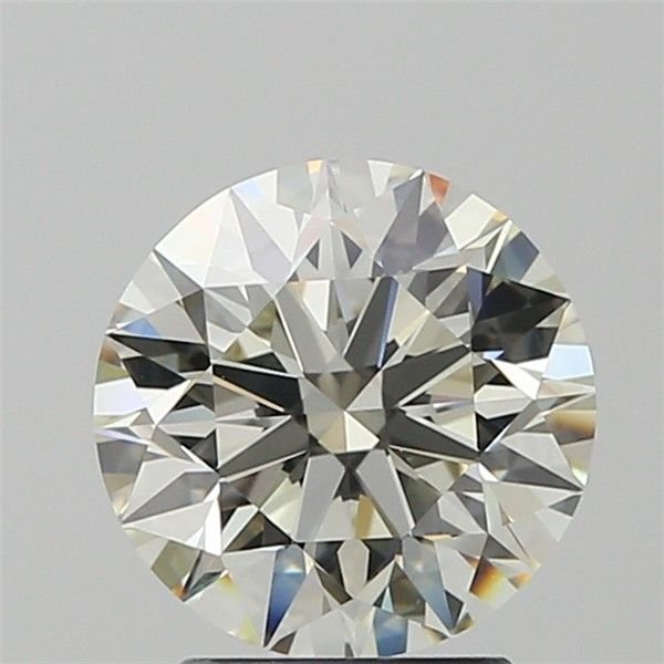 2.35ct K VVS2 Rare Carat Ideal Cut Round Diamond