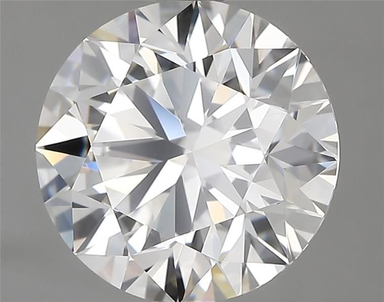 2.13ct E VVS2 Rare Carat Ideal Cut Round Diamond