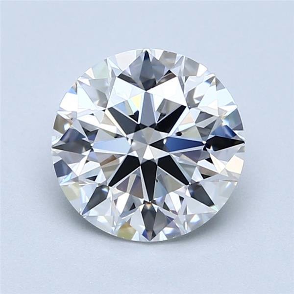 1.71ct E VS2 Rare Carat Ideal Cut Round Diamond