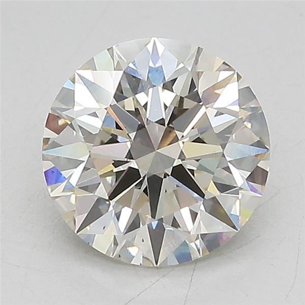 2.03ct J VS1 Rare Carat Ideal Cut Round Lab Grown Diamond
