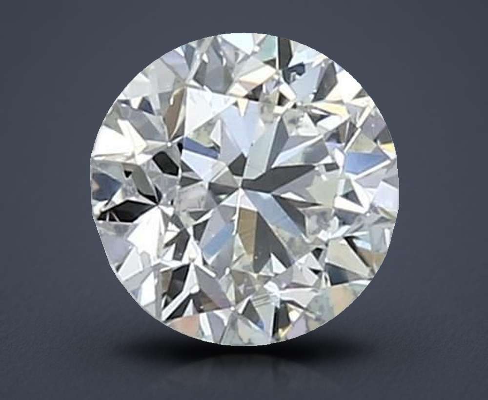 0.90 Carat Round Natural Diamond