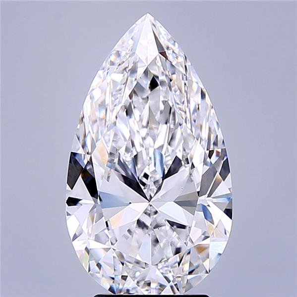 3.89 Carat Pear Lab Diamond