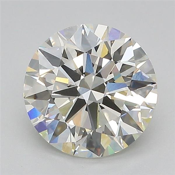 2.15ct J VS1 Rare Carat Ideal Cut Round Lab Grown Diamond