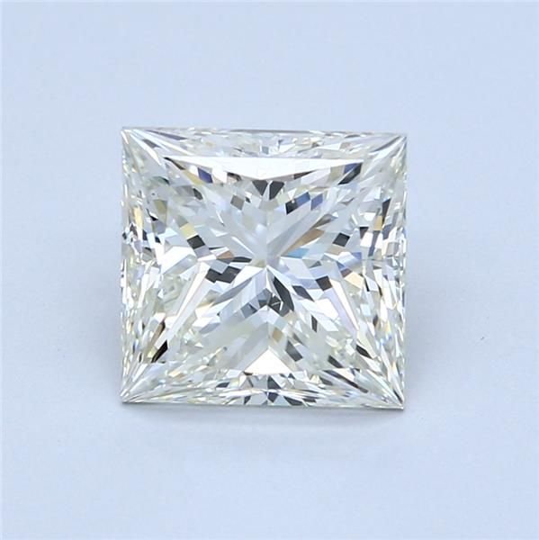 3.07ct J VVS2 Rare Carat Ideal Cut Princess Diamond