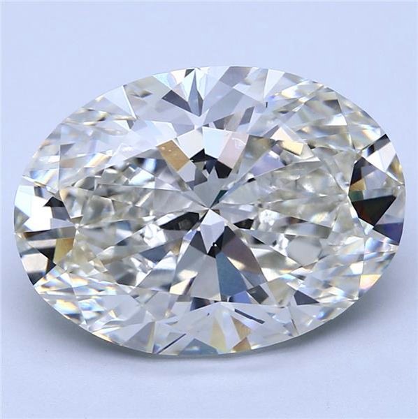 8.63ct H VVS2 Rare Carat Ideal Cut Oval Lab Grown Diamond