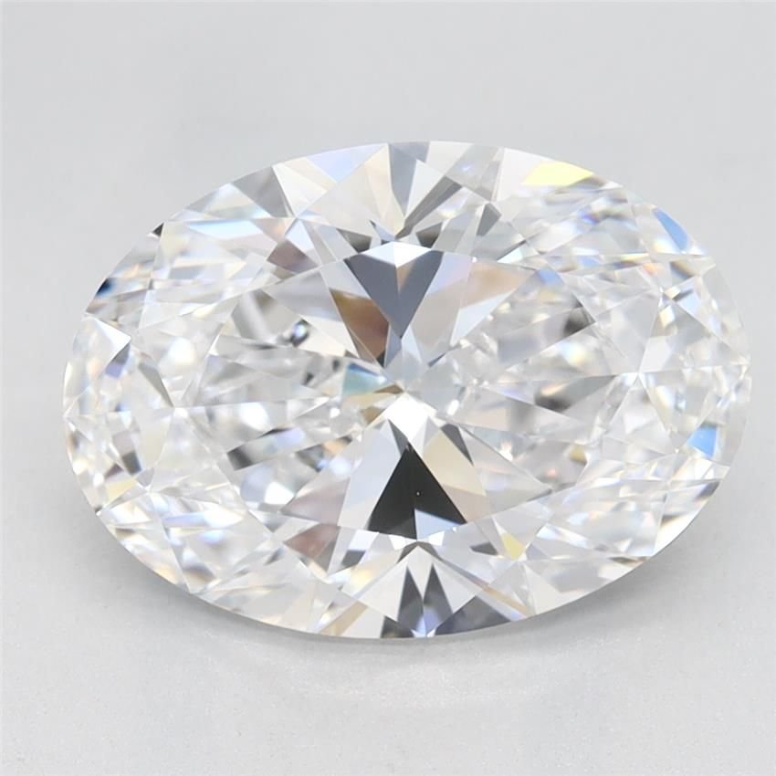 2.77ct D VVS1 Rare Carat Ideal Cut Oval Lab Grown Diamond